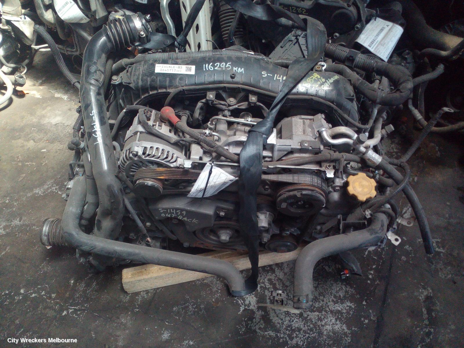 SUBARU OUTBACK ENGINE, DIESEL, 2.0, EE20, TURBO, 6TH GEN, 08/2014 ONWARDS