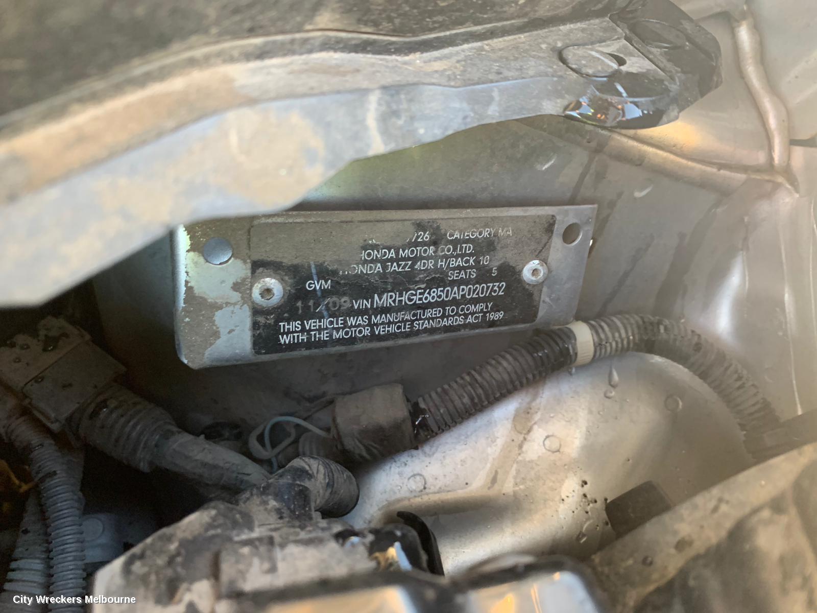 HONDA JAZZ RIGHT HEADLAMP, GE, 08/2008 - 03/2011