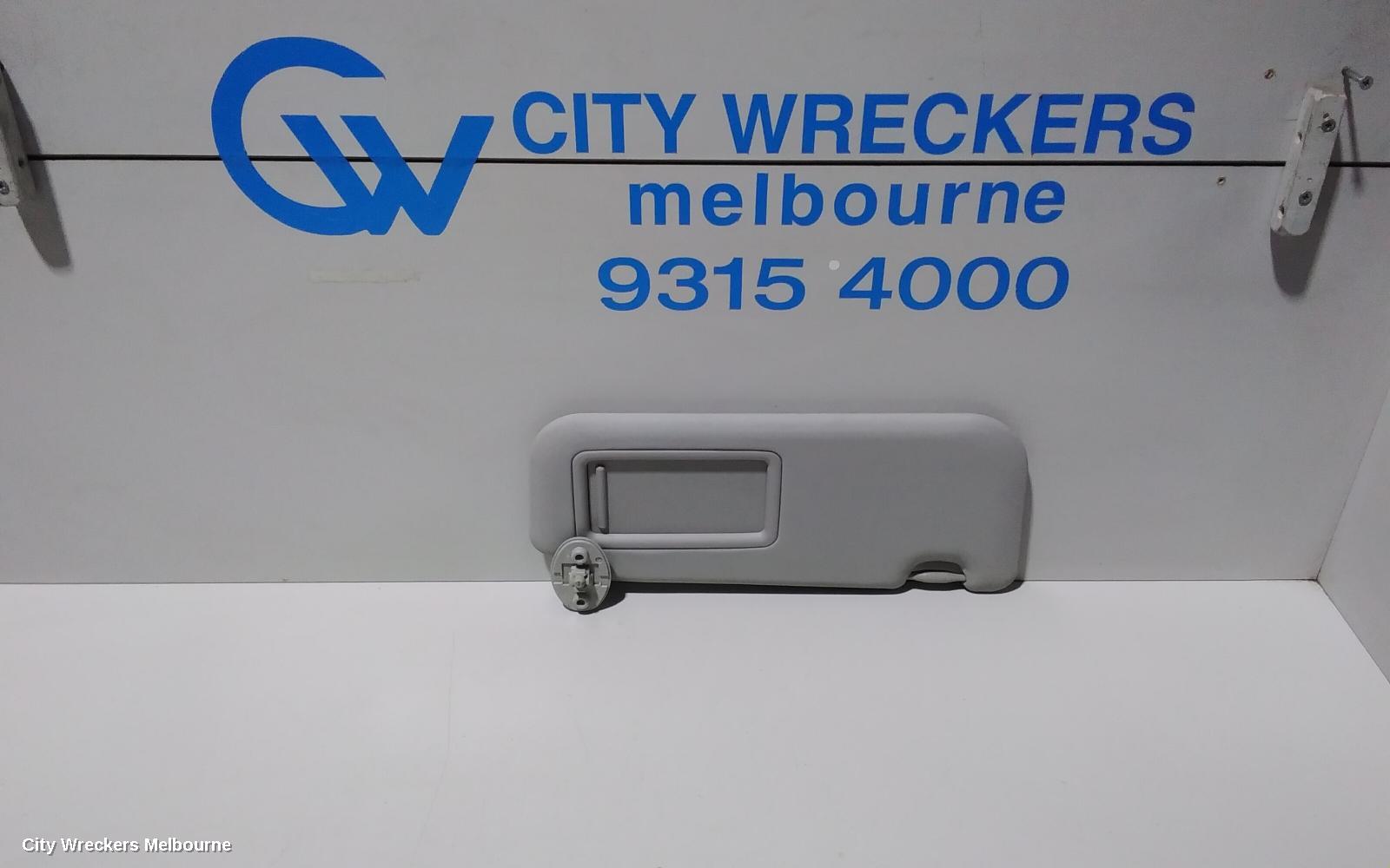 TOYOTA YARIS SUNVISOR, NCP13#, RH SIDE, 08/2011 - 12/2019