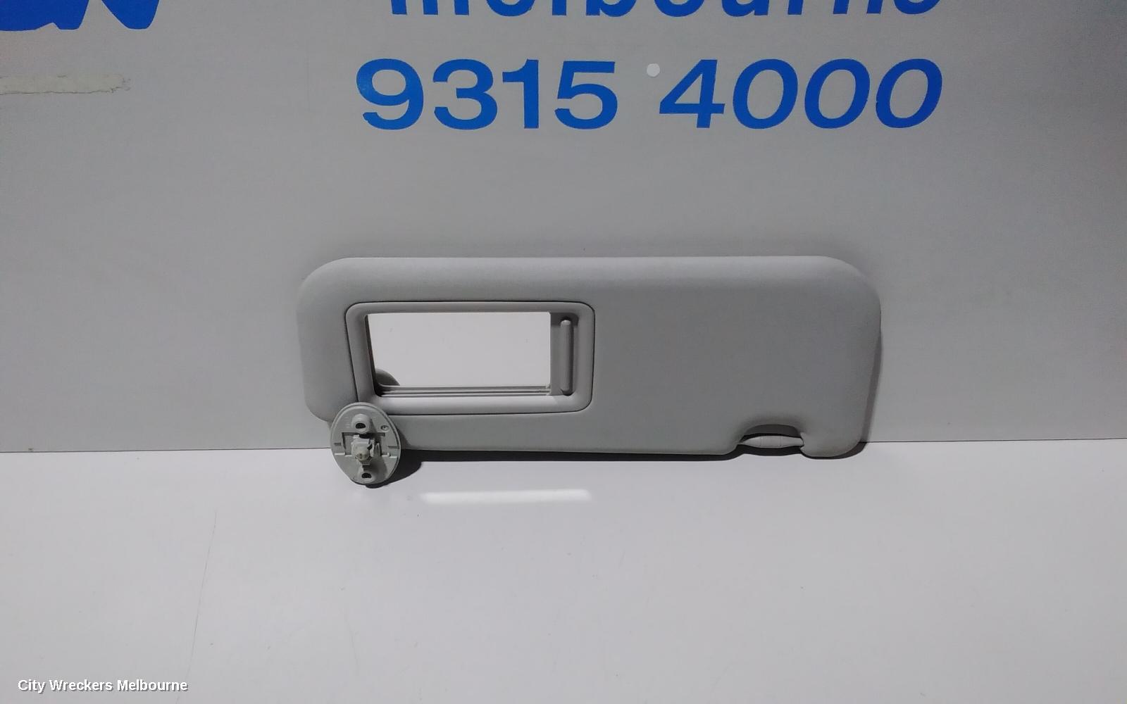TOYOTA YARIS SUNVISOR, NCP13#, RH SIDE, 08/2011 - 12/2019