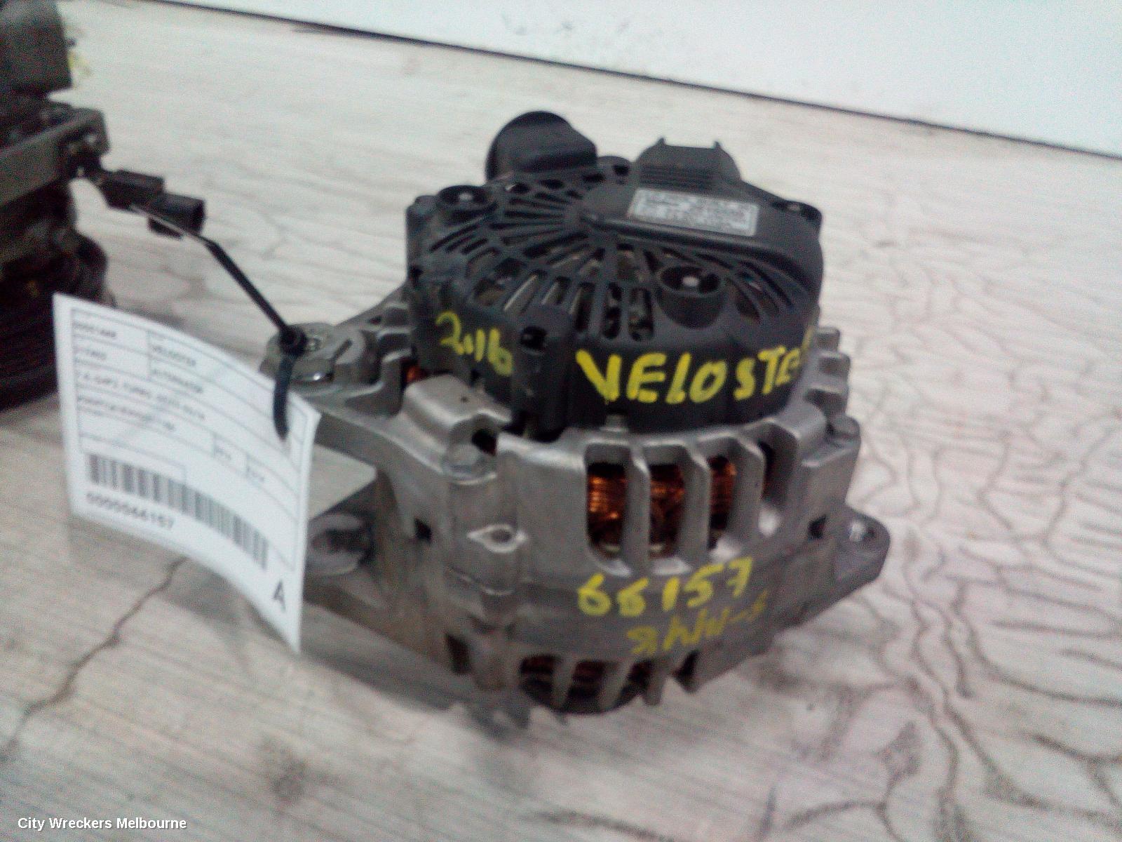 HYUNDAI VELOSTER ALTERNATOR, 1.6, G4FJ, TURBO, 07/2012 - 02/2018