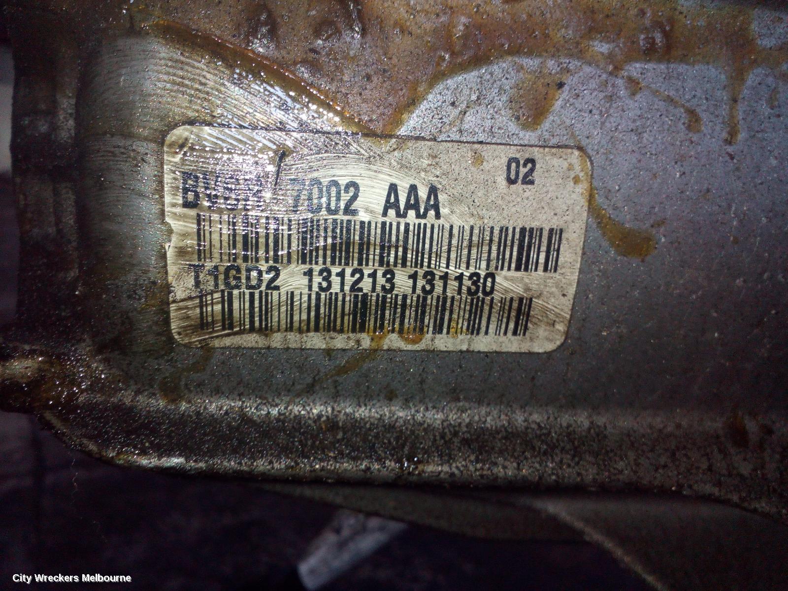 FORD FOCUS TRANS/GEARBOX, MANUAL, PETROL, 2.0, LW, 05/2011 - 08/2015