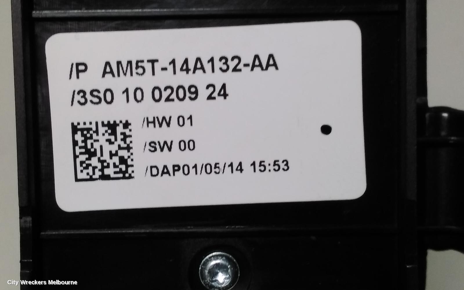 FORD FOCUS PWR DR WIND SWITCH, RH FRONT (MASTER SWITCH), LW, MANUAL FOLD, NON CHROME INSERT TYPE, 05/2011 - 08/2015