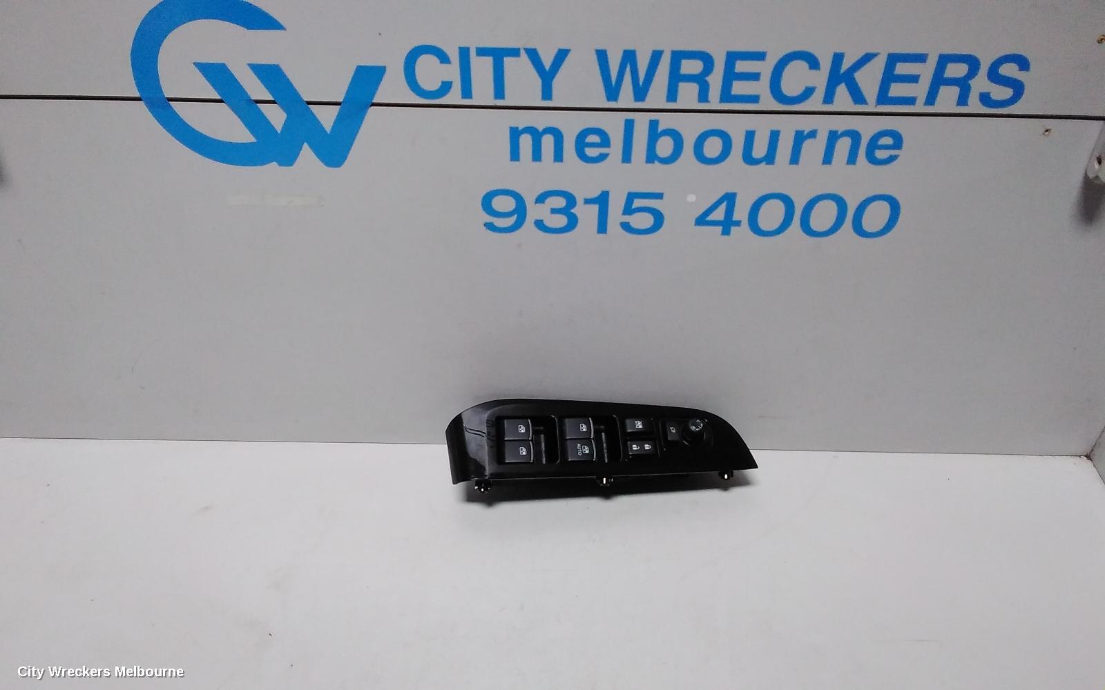 SUBARU OUTBACK PWR DR WIND SWITCH, RH FRONT (MASTER SWITCH), 6TH GEN, CHROME, AL21, 08/2014 - 12/2020