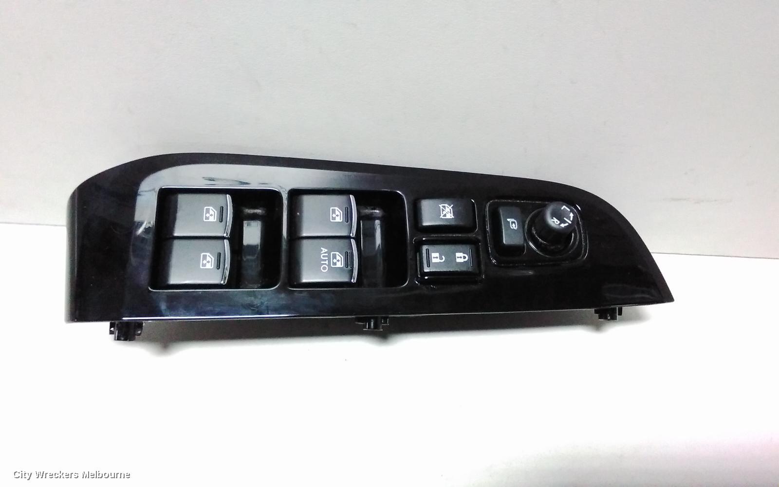 SUBARU OUTBACK PWR DR WIND SWITCH, RH FRONT (MASTER SWITCH), 6TH GEN, CHROME, AL21, 08/2014 - 12/2020