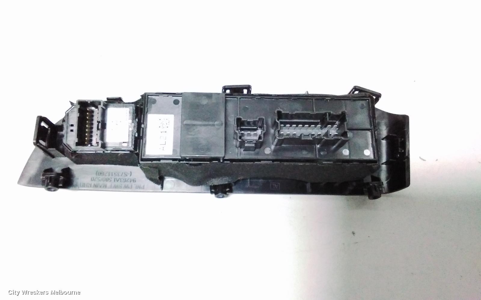 SUBARU OUTBACK PWR DR WIND SWITCH, RH FRONT (MASTER SWITCH), 6TH GEN, CHROME, AL21, 08/2014 - 12/2020