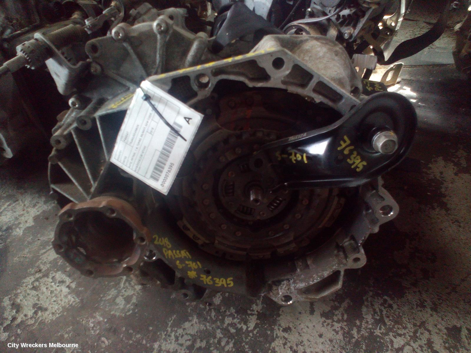 VOLKSWAGEN PASSAT TRANS/GEARBOX, AUTO, PETROL, 1.8, TURBO, B8/MK7, SSW CODE, 06/2015 - 10/2019