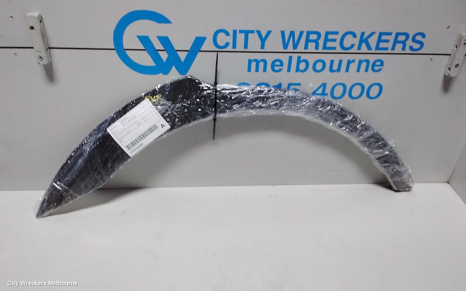 SUBARU OUTBACK WHEEL ARCH FLARE, 6TH GEN, RH REAR, ON BODY, 08/2014 ONWARDS