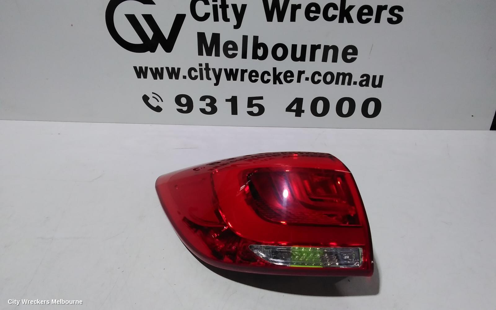 KIA SPORTAGE LEFT TAILLIGHT, SL, IN BODY, PLATINUM, 05/2014 - 10/2015
