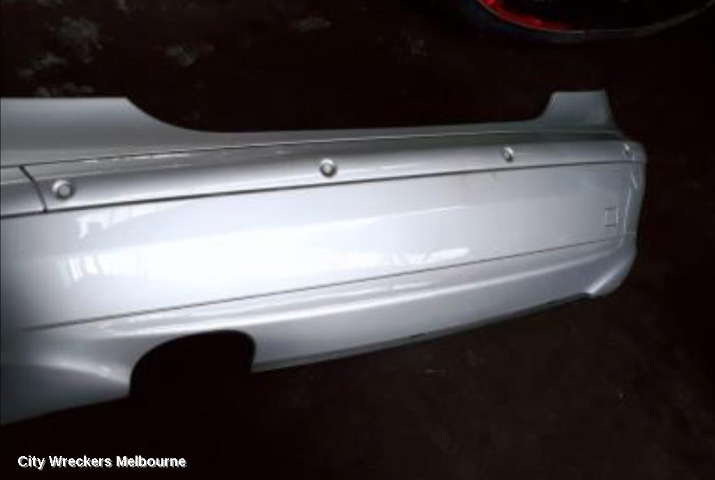 MERCEDES C CLASS REAR BUMPER, W203, SEDAN, CLASSIC, PAINTED TOP MOULD, 11/2000 - 06/2007