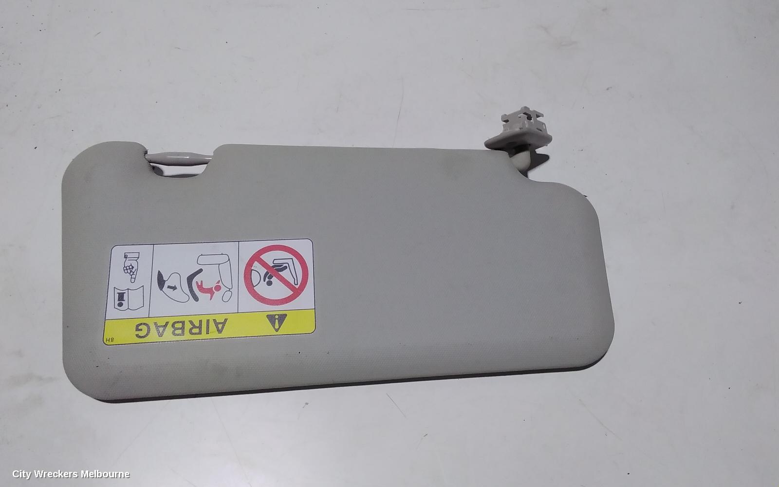 MAZDA CX3 SUNVISOR, DK, LH SIDE, 03/2015 ONWARDS