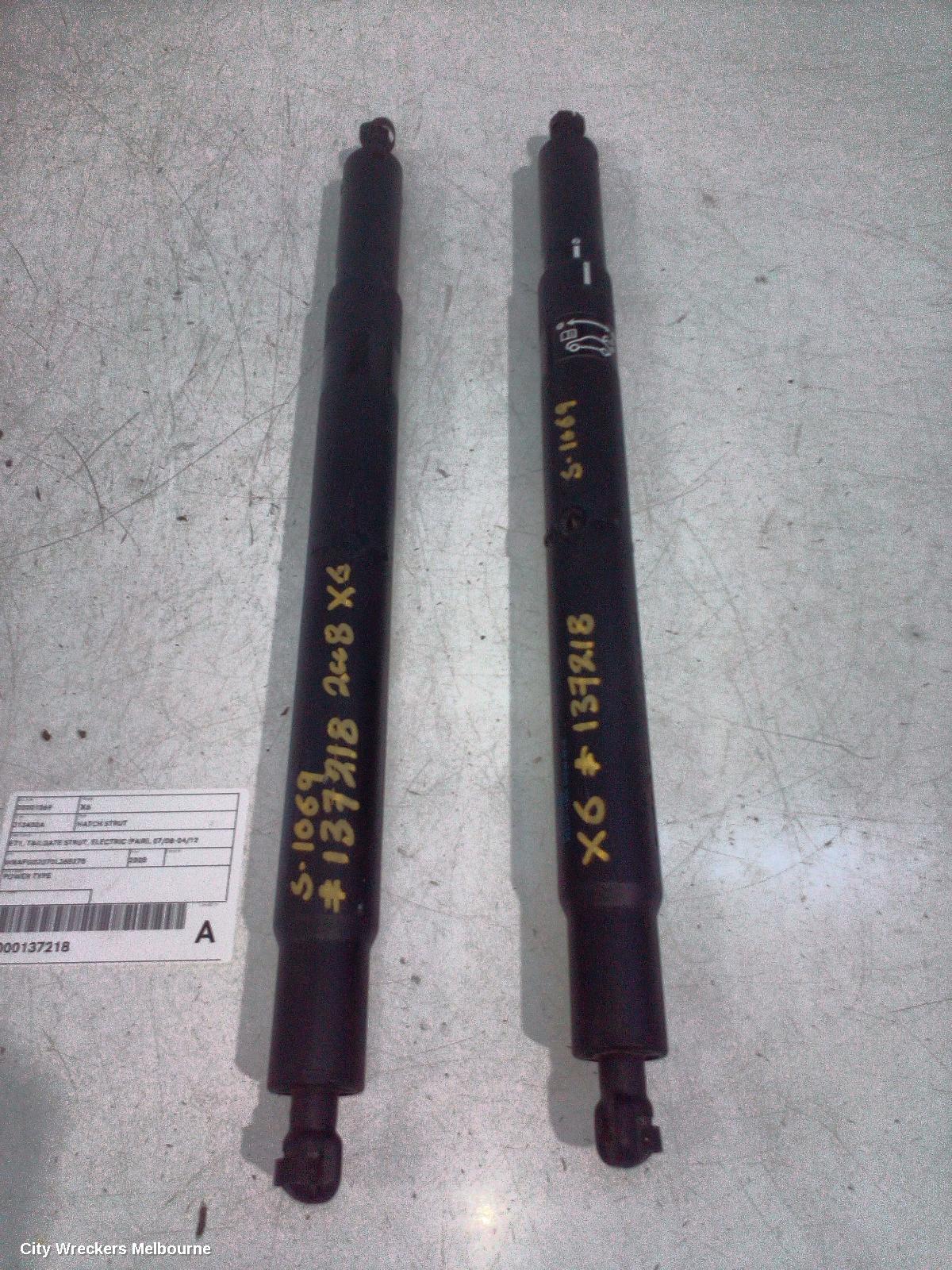 BMW X6 HATCH STRUT, E71, TAILGATE STRUT, ELECTRIC (PAIR), 07/2008 - 04/2012