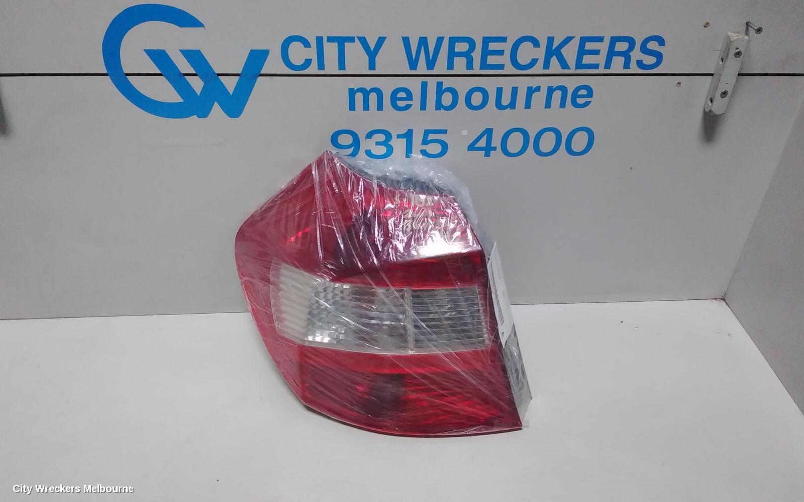 BMW 1 SERIES LEFT TAILLIGHT, E87, HATCH, 10/2004 - 02/2007