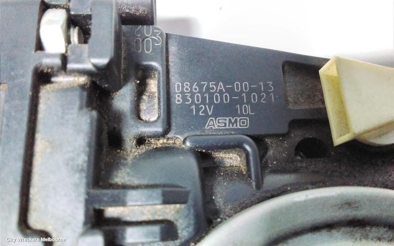 MAZDA CX9 DOOR/BOOT/GATE LOCK, TAILGATE LOCK, TB, MANUAL LIFT, 12/2007 - 12/2015