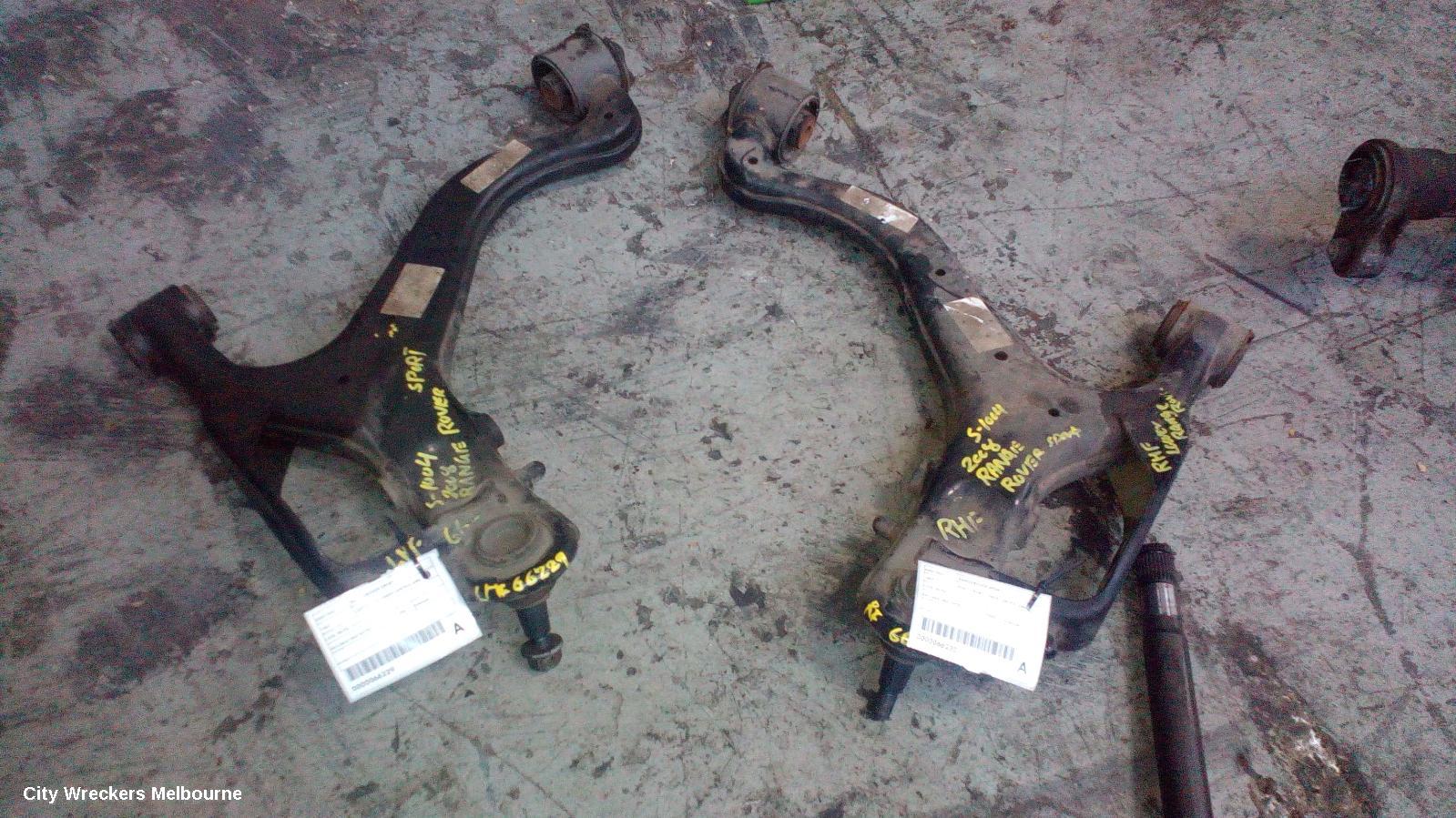 LAND ROVER RANGEROVER SPORT LEFT FRONT LOWER CONTROL ARM, L320, W/ AIR SUSPENSION TYPE, 08/2005 - 12/2013