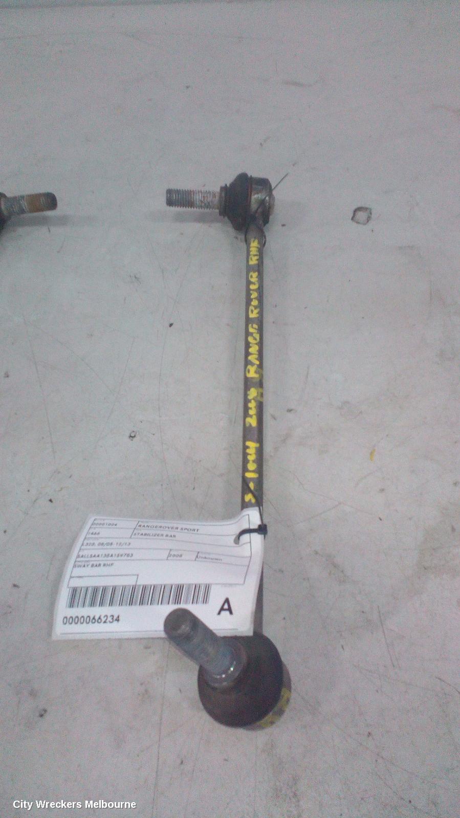 LAND ROVER RANGEROVER SPORT STABILISER BAR, L320, 08/2005 - 12/2013