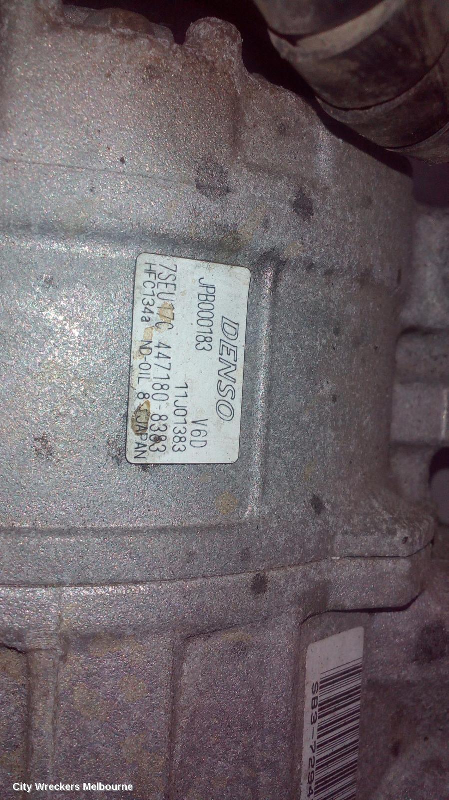 LAND ROVER RANGEROVER SPORT A/C COMPRESSOR, L320, 2.7, DIESEL, 08/2005 - 08/2009