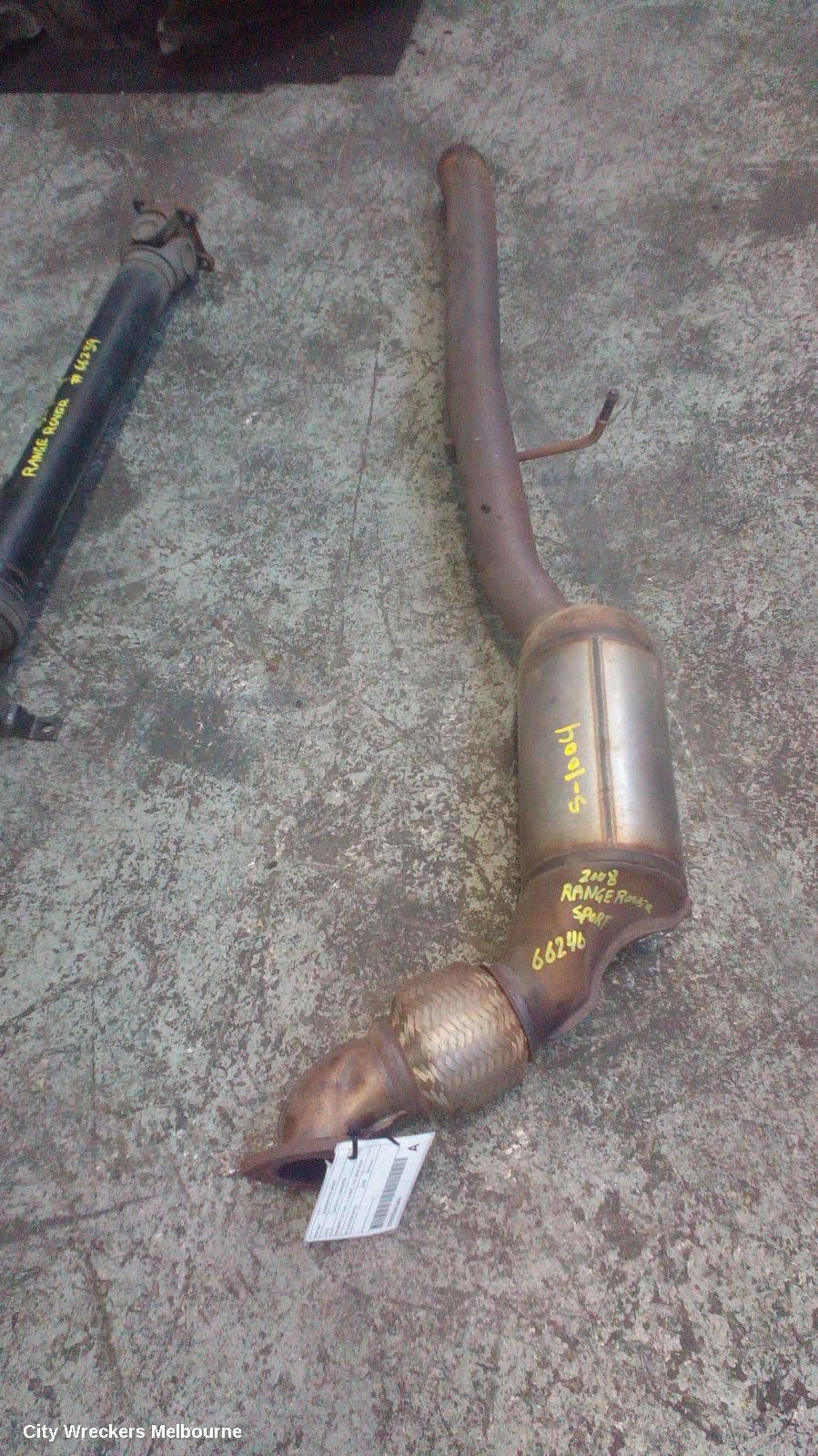 LAND ROVER RANGEROVER SPORT CATALYTIC CONVERTER, DOWNPIPE-CAT TYPE, 2.7, DIESEL, L320, 08/2005 - 09/2009