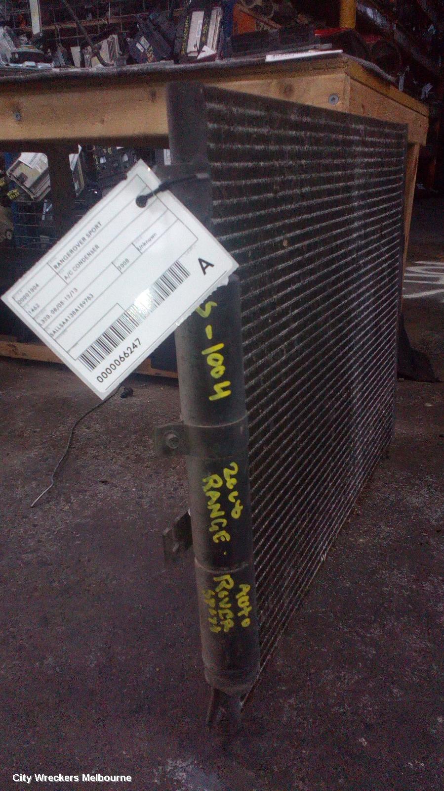 LAND ROVER RANGEROVER SPORT A/C CONDENSER, L320, 08/2005 - 12/2013