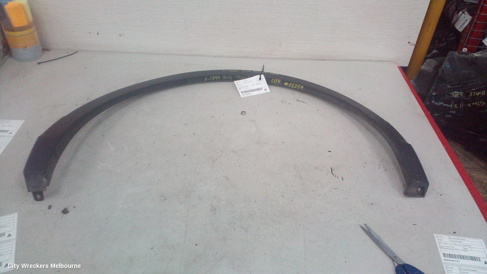 VOLKSWAGEN TIGUAN WHEEL ARCH FLARE, LH REAR, 5NA, 06/2016 ONWARDS
