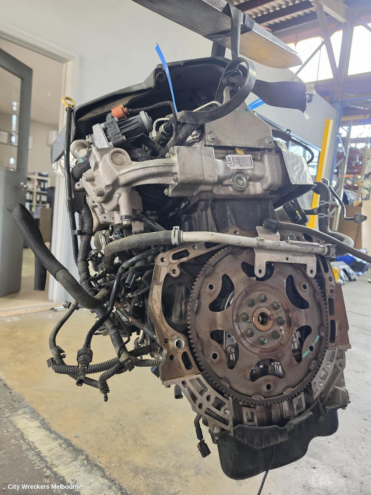 HOLDEN COLORADO ENGINE, DIESEL, 2.8, LWN, TURBO, EURO 4, AUTO T/M, RG/RG 7, 10/2013 - 07/2016