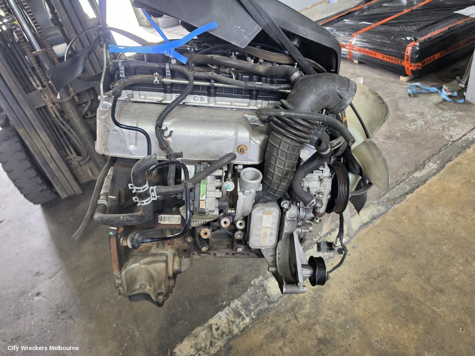 HOLDEN COLORADO ENGINE, DIESEL, 2.8, LWN, TURBO, EURO 4, AUTO T/M, RG/RG 7, 10/2013 - 07/2016