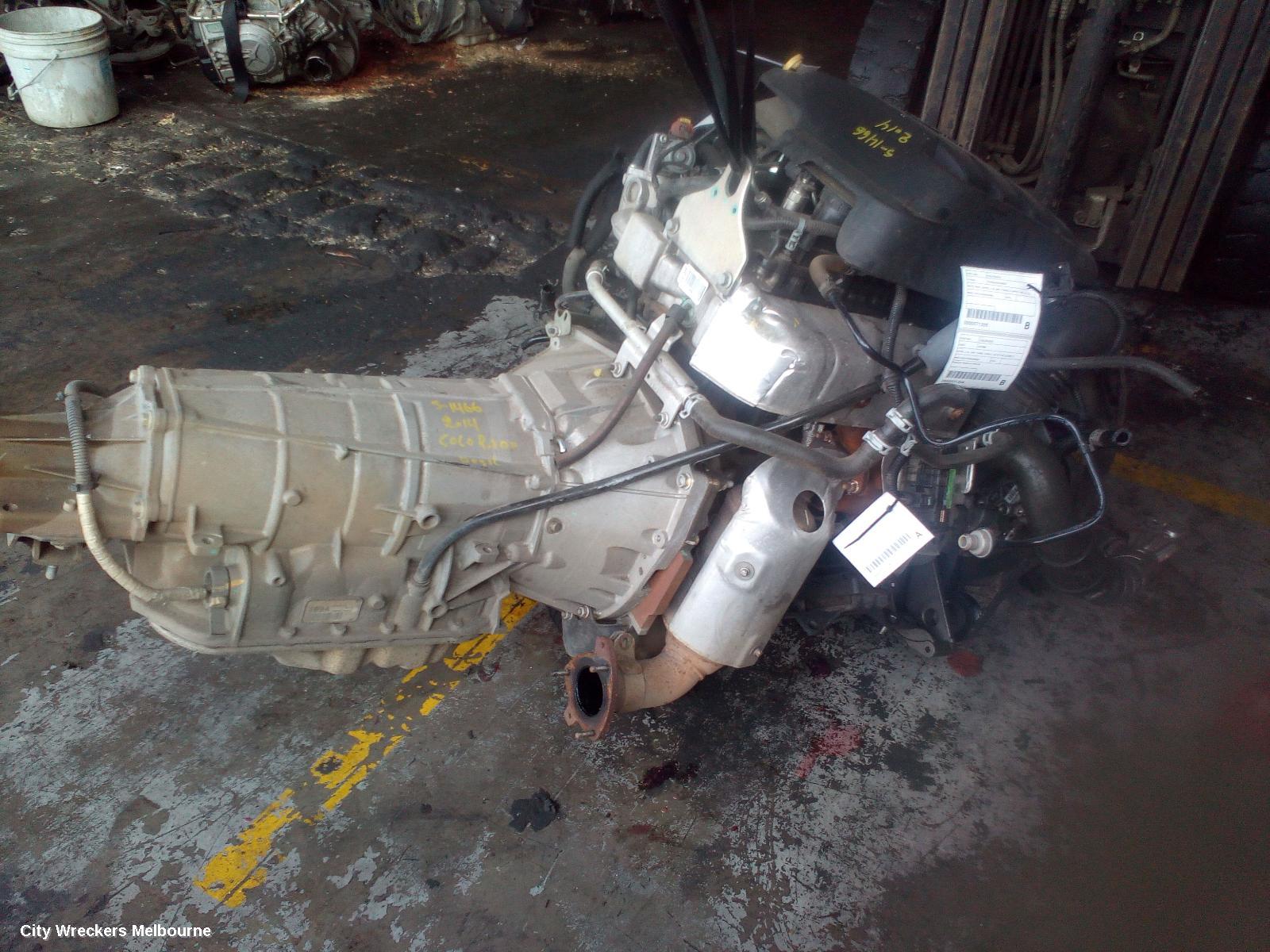 HOLDEN COLORADO TRANS/GEARBOX, AUTO, RWD, DIESEL, 2.8, APR, TURBO, 6 SPEED, RG, 01/2012 - 06/2016