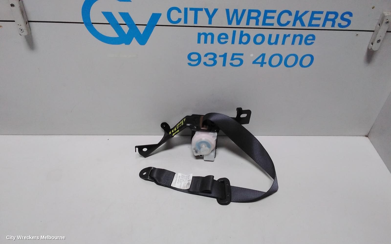 SUBARU IMPREZA SEATBELT/STALK, LH REAR, SEAT BELT ONLY, HATCH, G5, 11/2016 ONWARDS