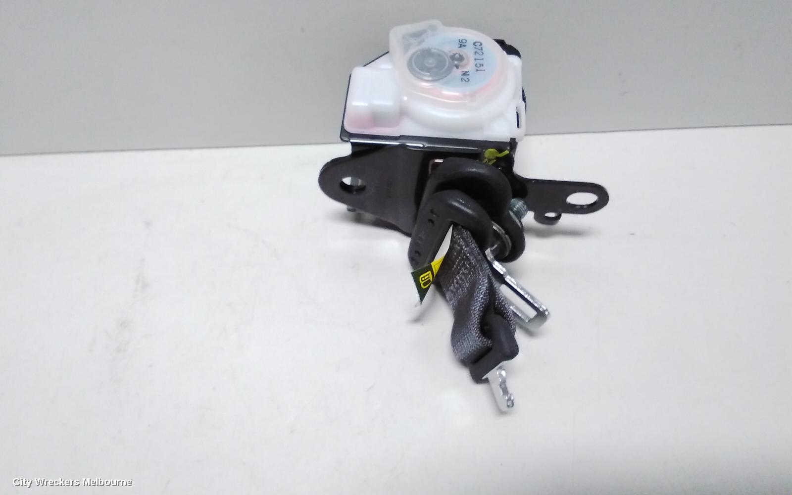 SUBARU IMPREZA SEATBELT/STALK, CENTRE REAR, SEAT BELT ONLY, HATCH, G5, 11/2016 ONWARDS