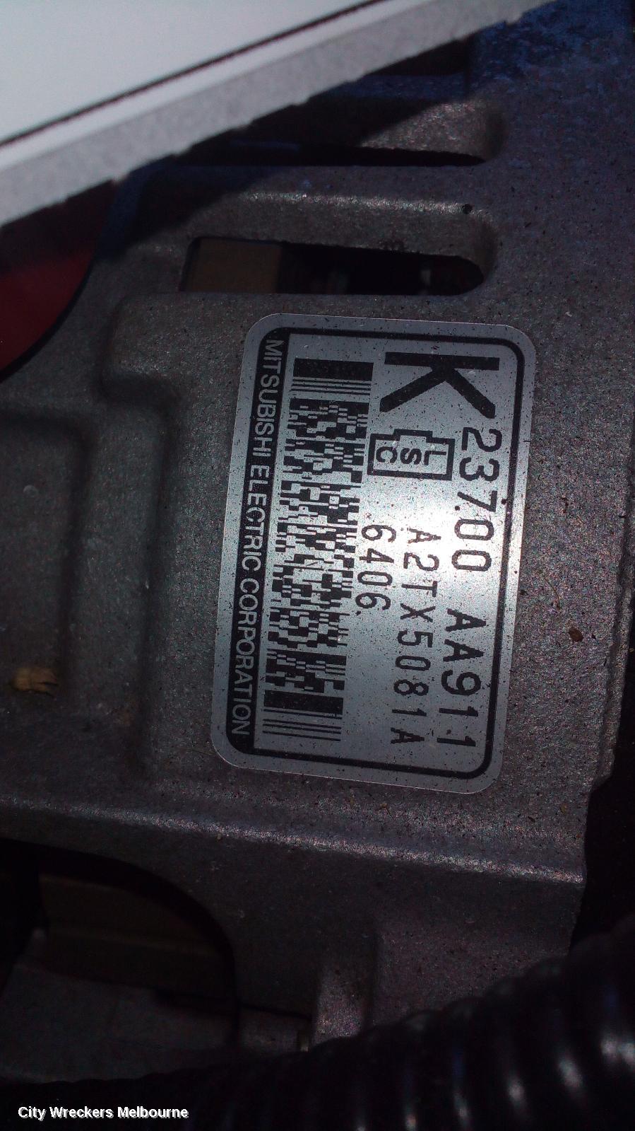SUBARU OUTBACK ALTERNATOR, PETROL, 2.5, FB25, P/N 23700AA911, 6TH GEN, 08/2014 - 12/2020