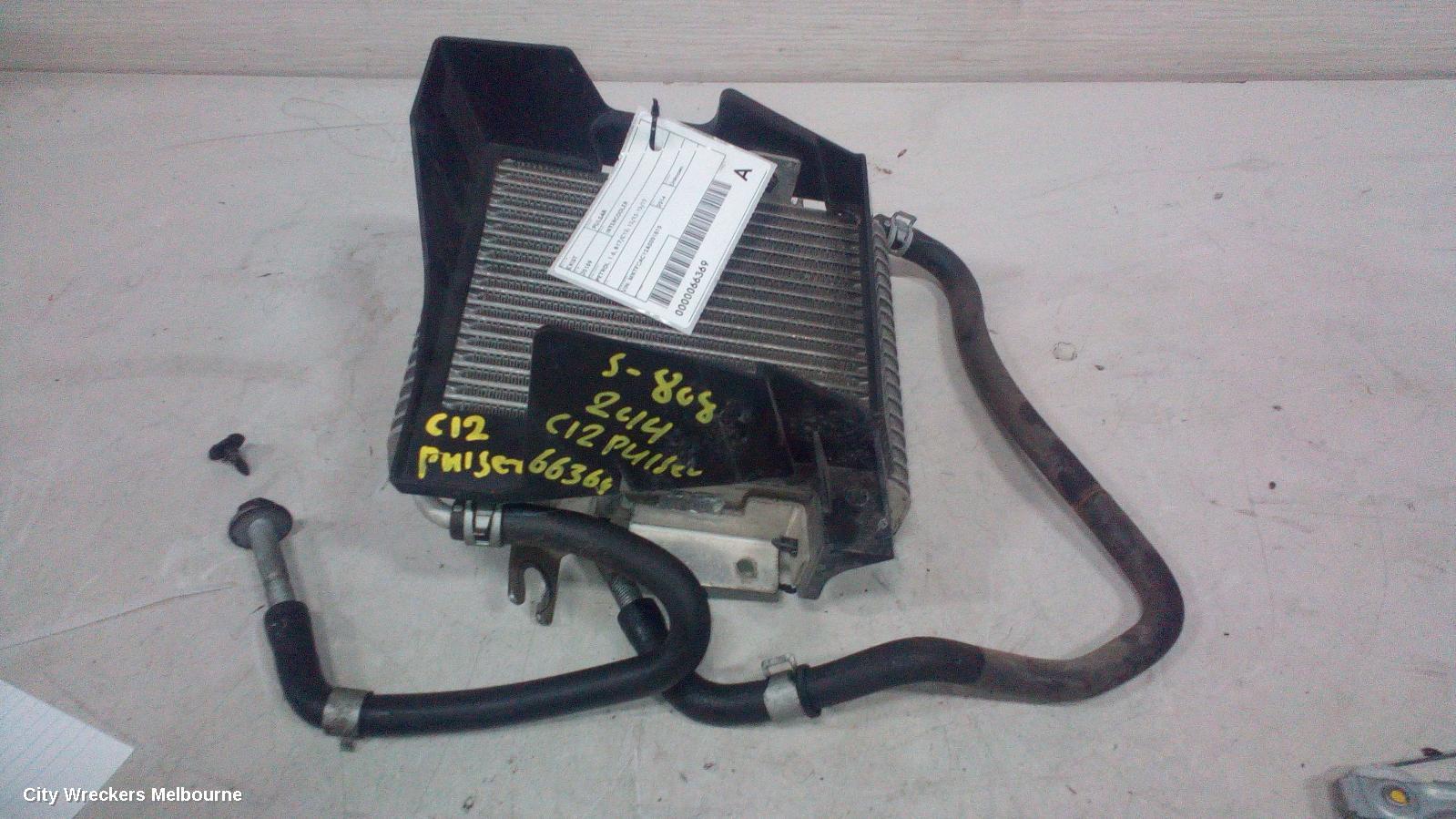 NISSAN PULSAR INTERCOOLER, PETROL, 1.6, B17/C12, 12/2012 - 12/2017