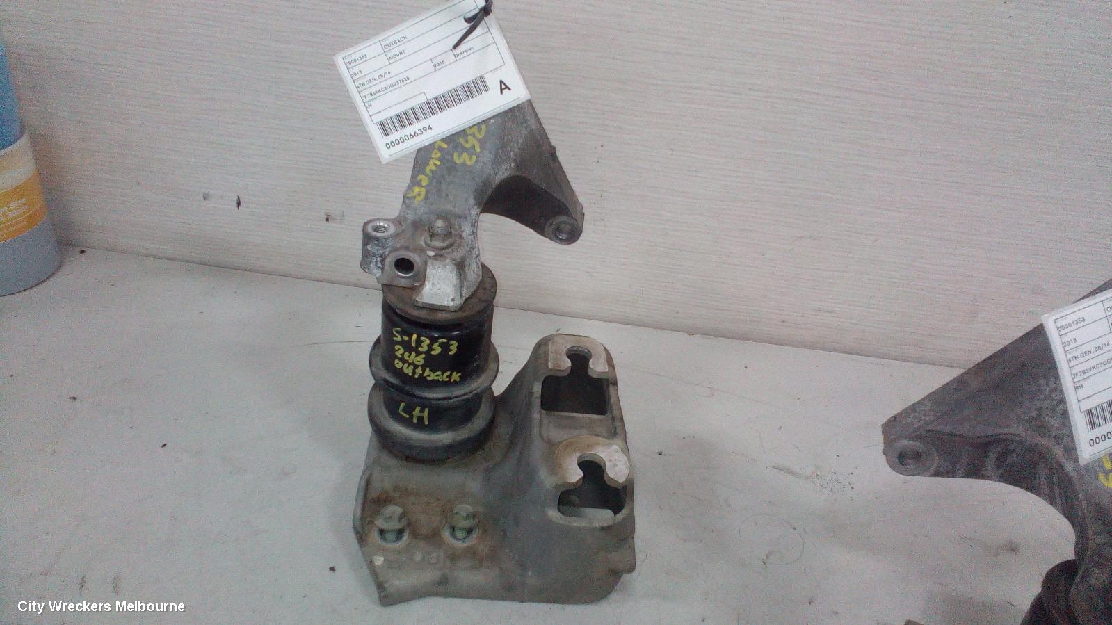 SUBARU OUTBACK MOUNT, 6TH GEN, 08/2014 - 12/2020