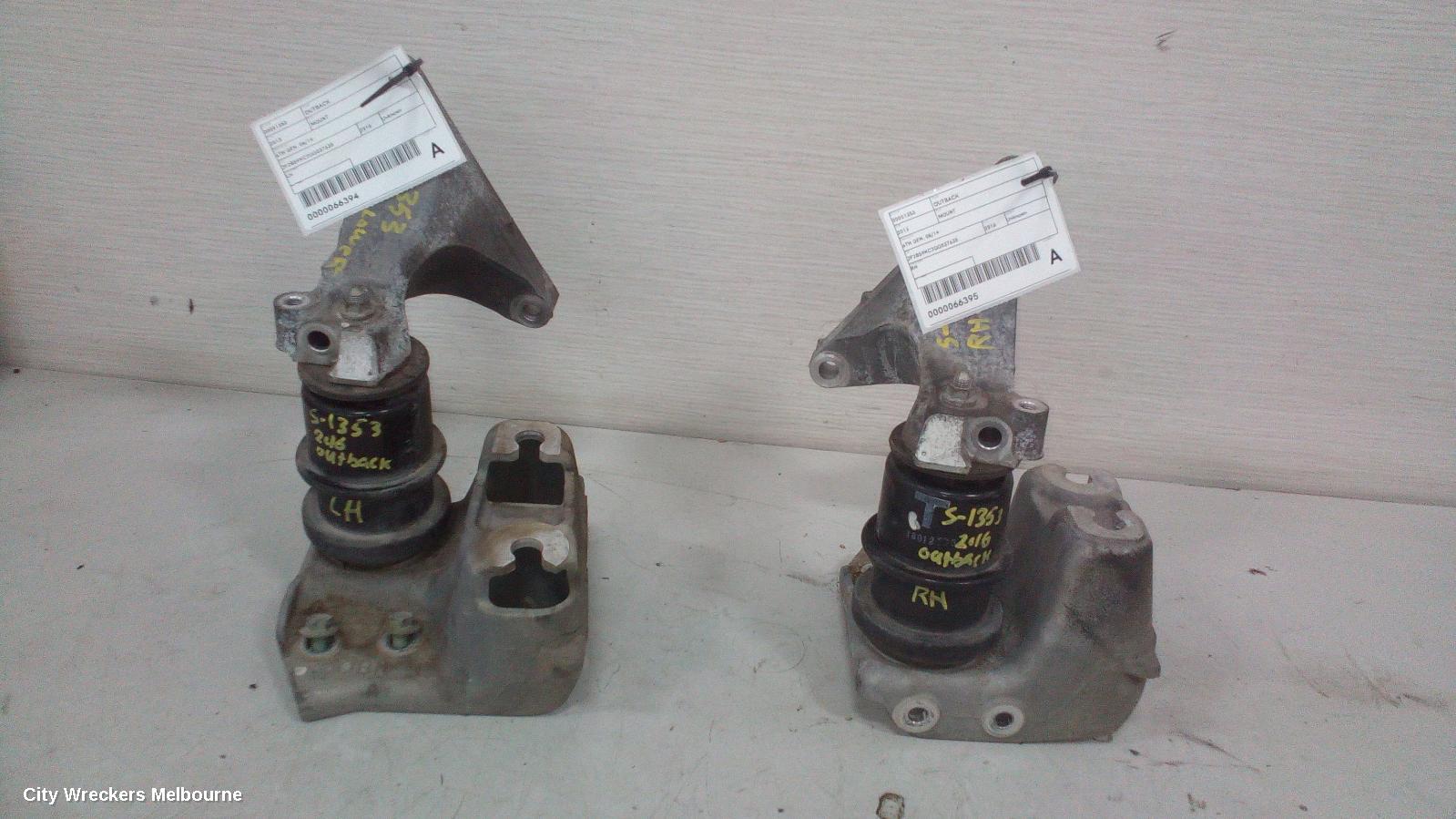 SUBARU OUTBACK MOUNT, 6TH GEN, 08/2014 - 12/2020