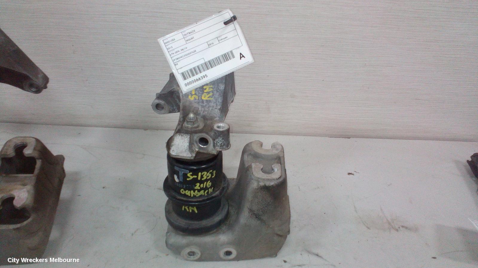 SUBARU OUTBACK MOUNT, 6TH GEN, 08/2014 - 12/2020