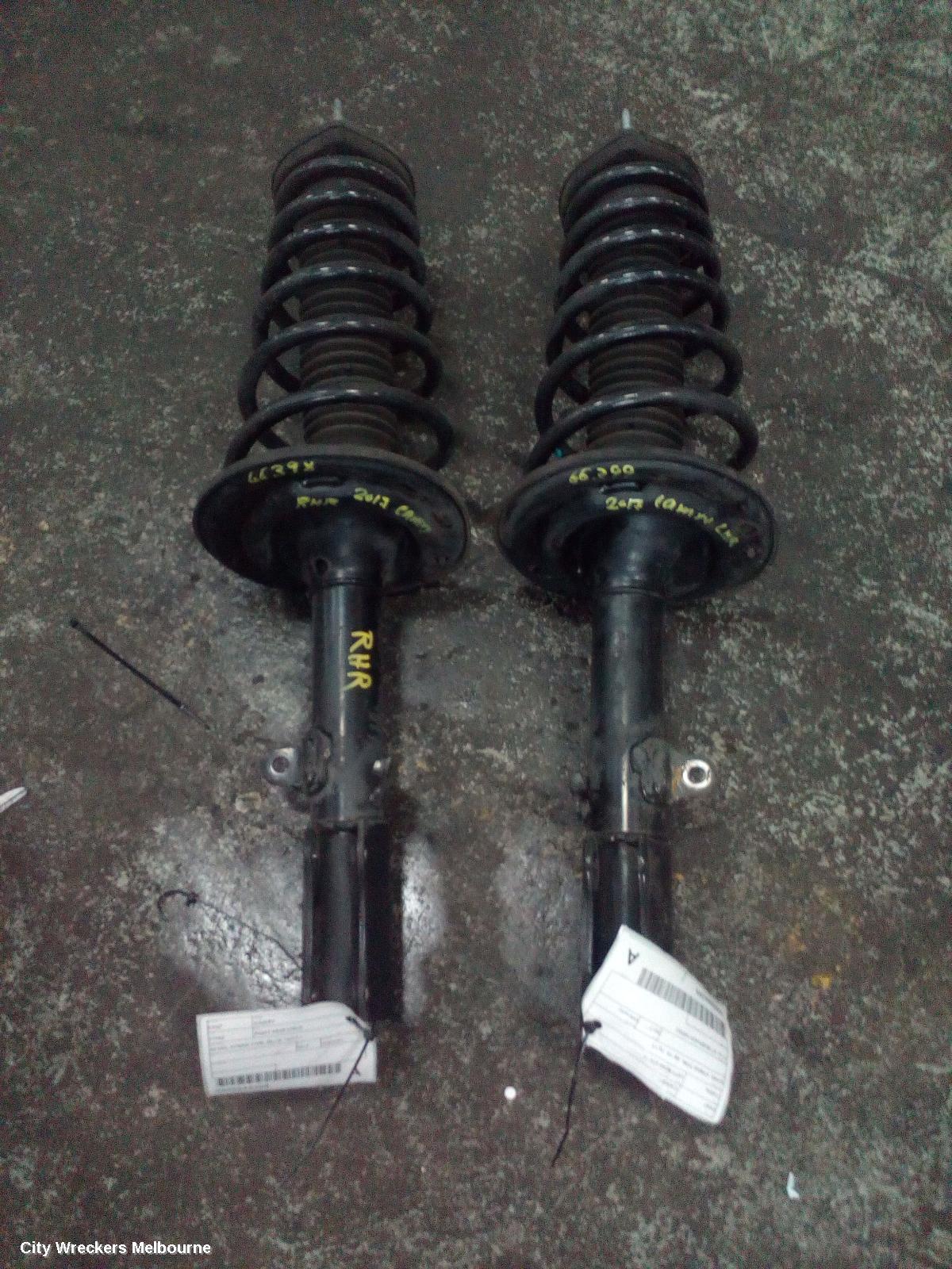 TOYOTA CAMRY LEFT REAR STRUT, ACV50, HYBRID TYPE, 05/2015 - 10/2017