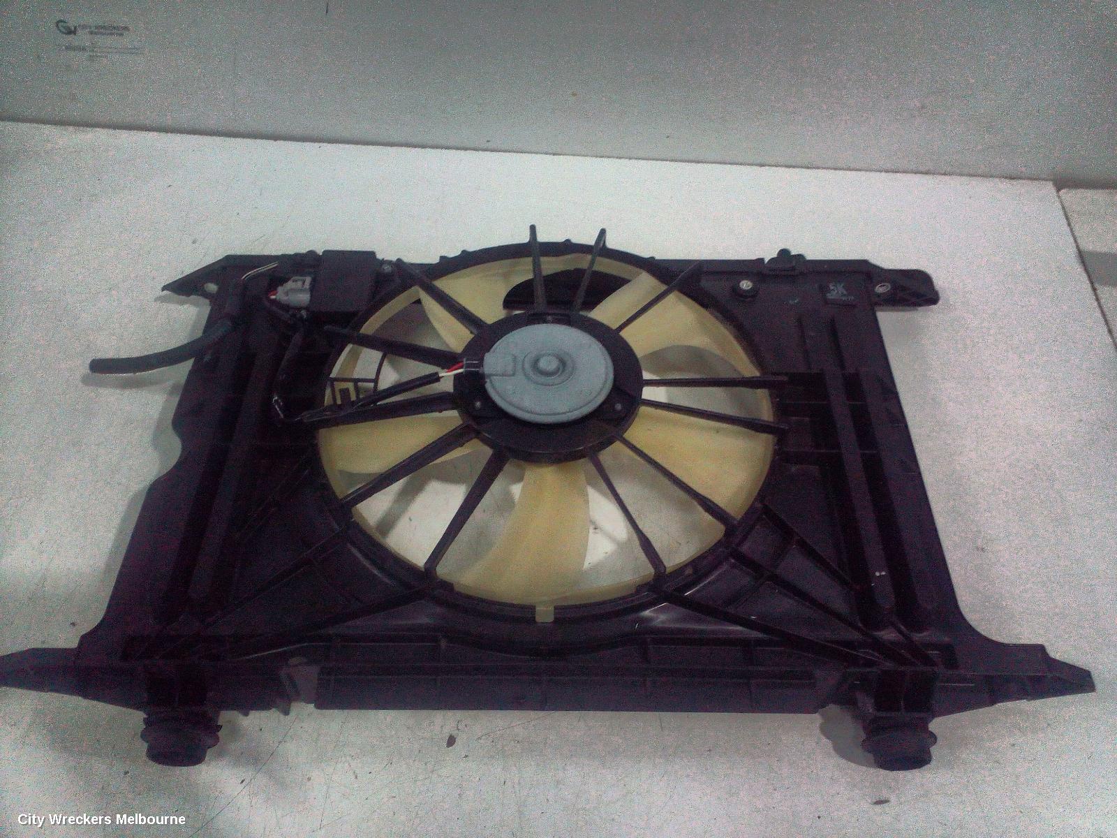 TOYOTA COROLLA FAN, RADIATOR FAN, ZRE152/20153R, 03/2007 - 10/2013