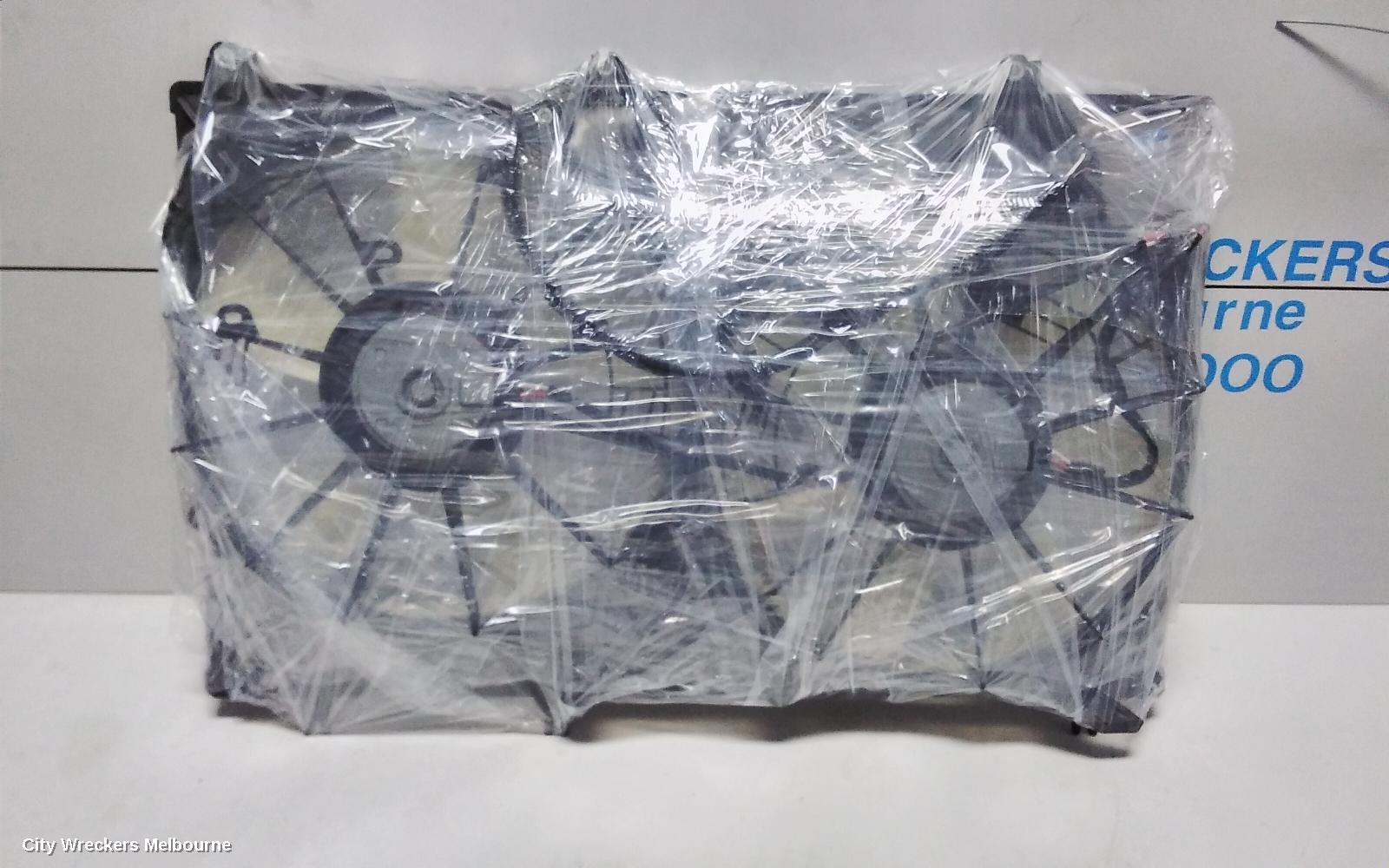 TOYOTA KLUGER FAN, DUAL FAN ASSY, 3.5, 2GR-FE, GSU40-GSU45, 05/2007 - 02/2014