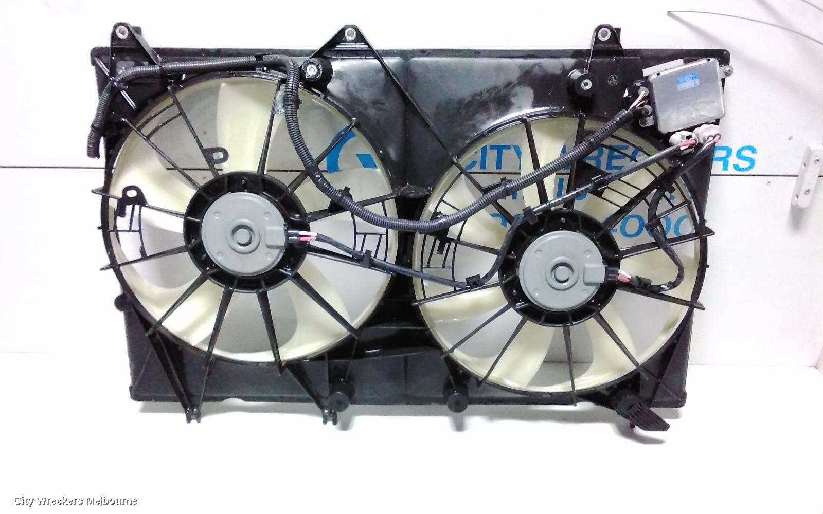 TOYOTA KLUGER FAN, DUAL FAN ASSY, 3.5, 2GR-FE, GSU40-GSU45, 05/2007 - 02/2014
