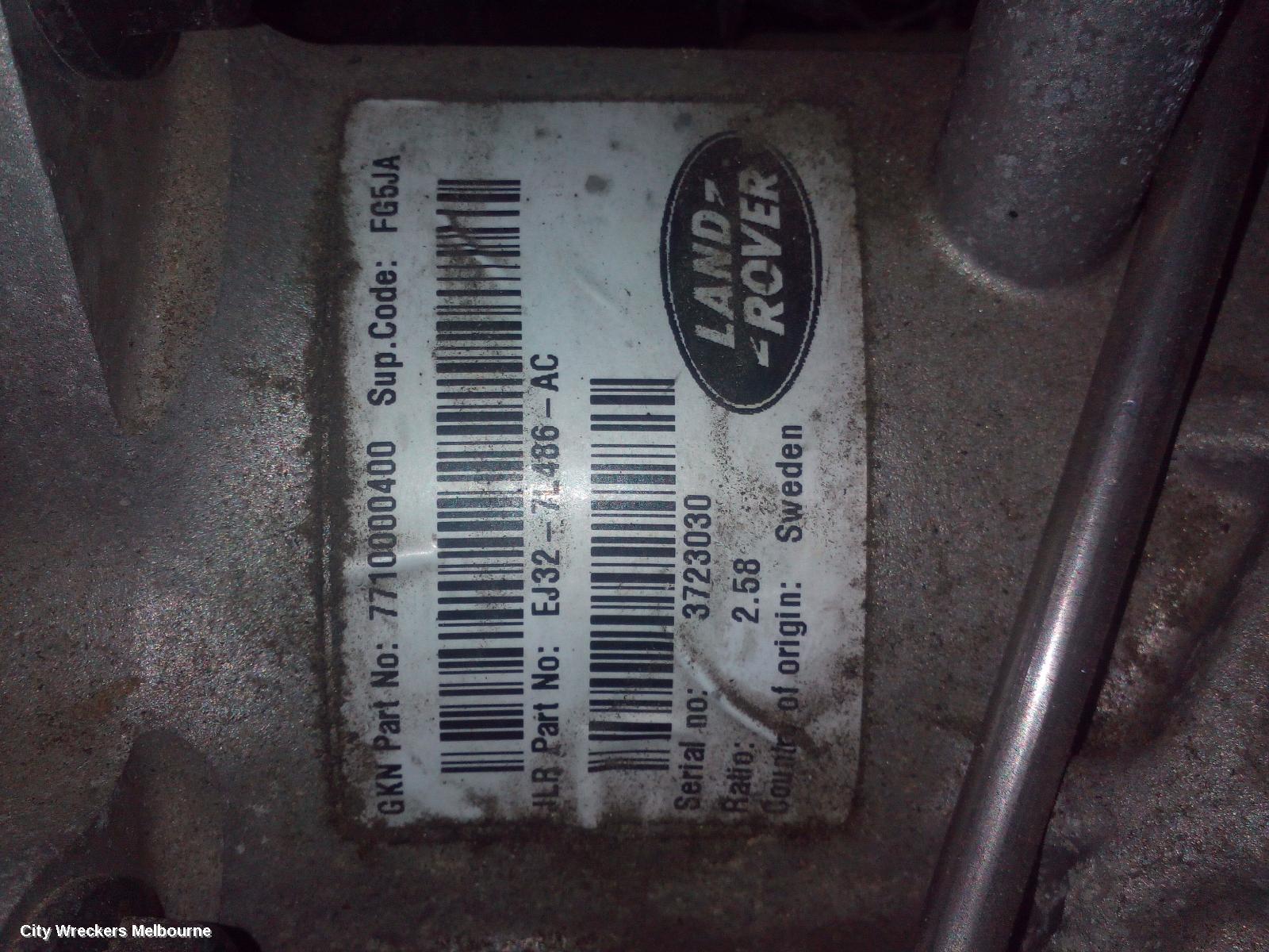 LAND ROVER DISCOVERY SPORT TRANSFER CASE, AUTO, L550, 01/2015 - 06/2019