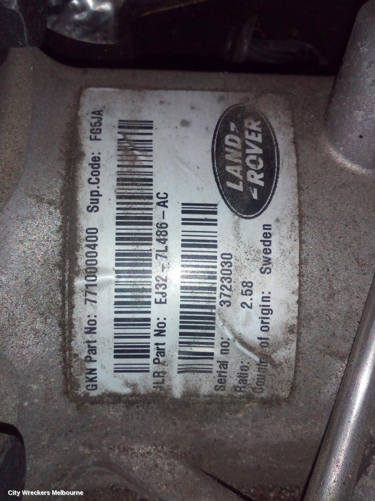 LAND ROVER DISCOVERY SPORT TRANSFER CASE, AUTO, L550, 01/2015 - 06/2019