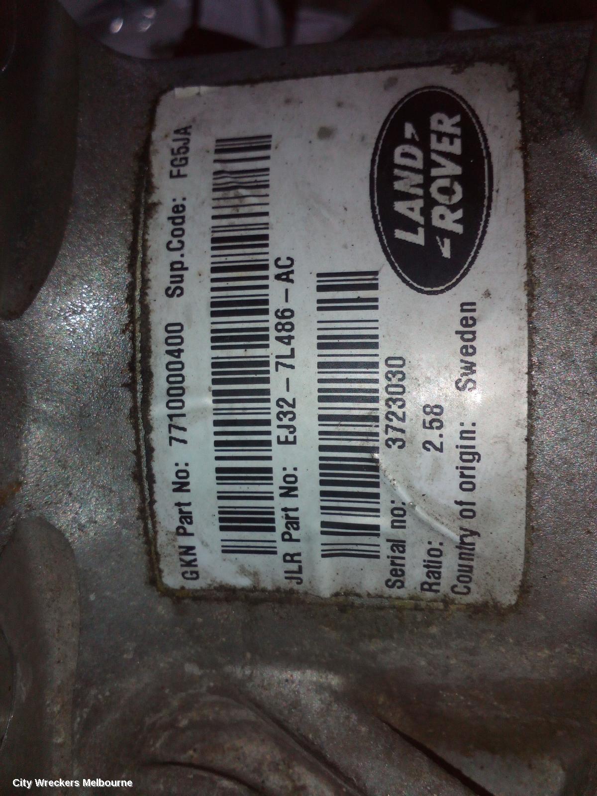 LAND ROVER DISCOVERY SPORT TRANSFER CASE, AUTO, L550, 01/2015 - 06/2019