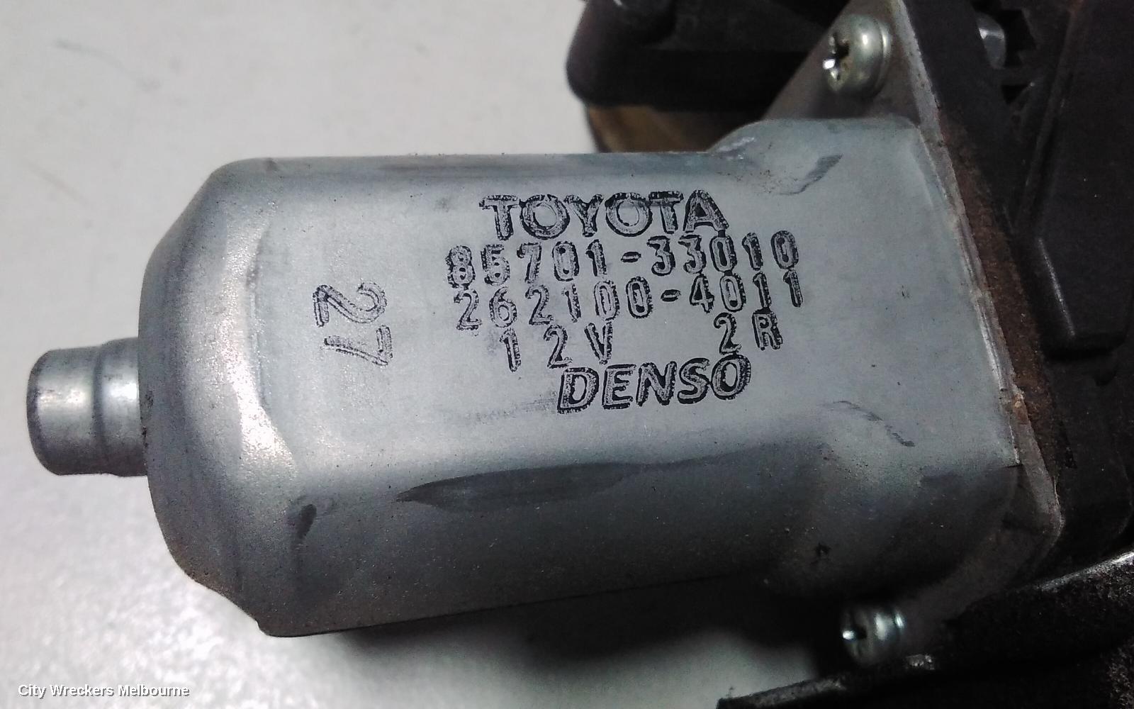 TOYOTA TARAGO RIGHT REAR WND REG/MOTOR, ACR50R, 03/2006 - 06/2020