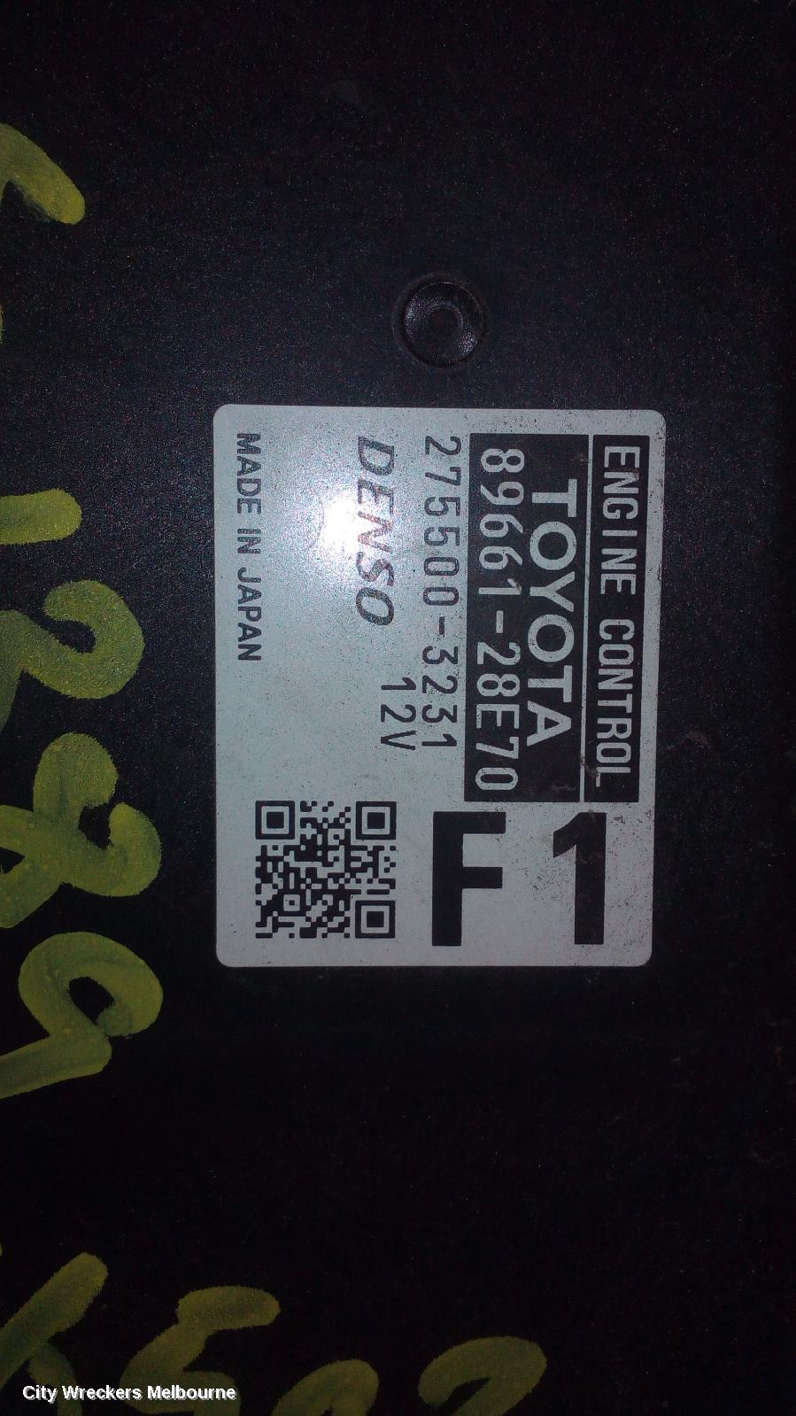 TOYOTA TARAGO ECU, ENGINE ECU, 2.4, 2AZ-FE, P/N 89661-28E70, ECU ONLY, ACR50R, 03/2006 - 06/2020