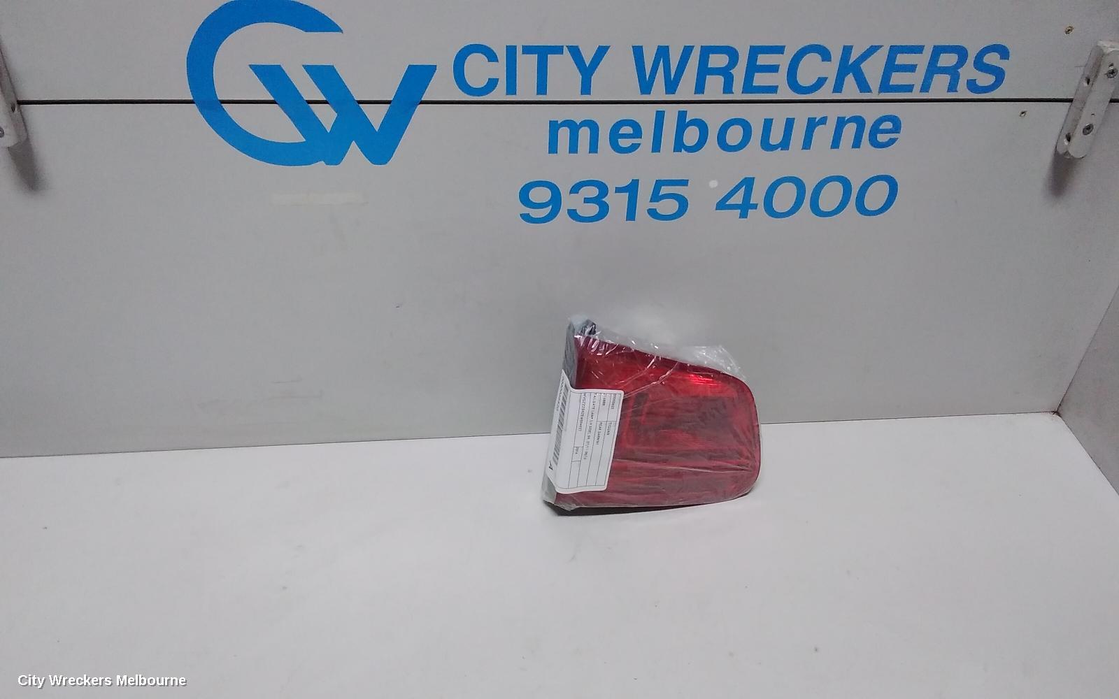 VOLKSWAGEN TIGUAN REAR GARNISH, TAILGATE LAMP (LH SIDE), 5N, 07/2011 - 08/2016