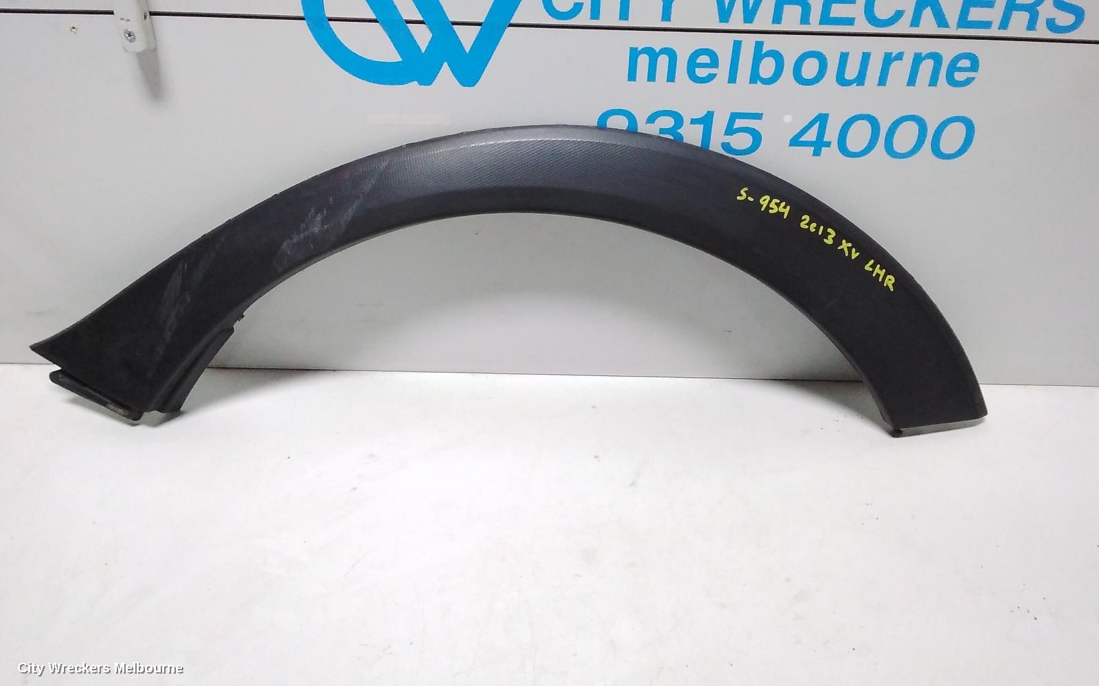 SUBARU XV WHEEL ARCH FLARE, LH REAR (ON BODY), G4X, 01/2012 - 04/2017