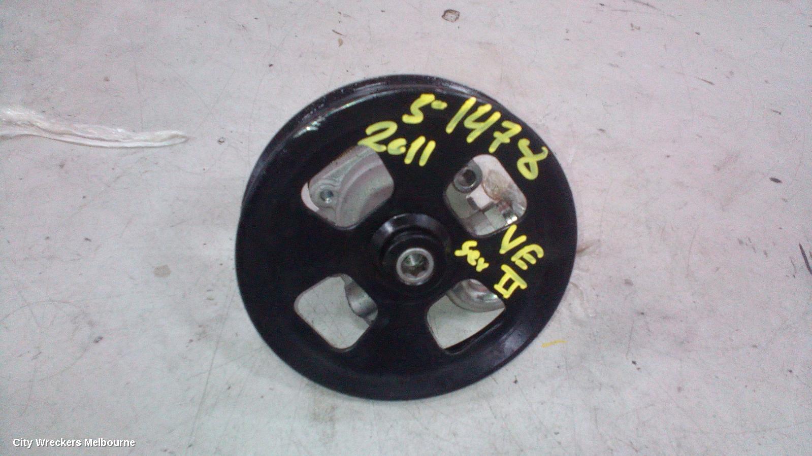 HOLDEN COMMODORE STEERING PUMP, 3.6, VE, 08/2006 - 04/2013