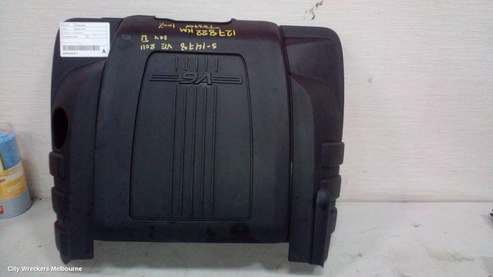 HOLDEN COMMODORE ENGINE COVER, 3.6, SIDI, LLT, VE, 08/2009 - 04/2013