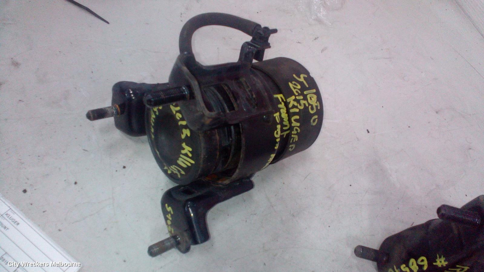 TOYOTA KLUGER MOUNT, XU50 SERIES, 03/2014 - 02/2021