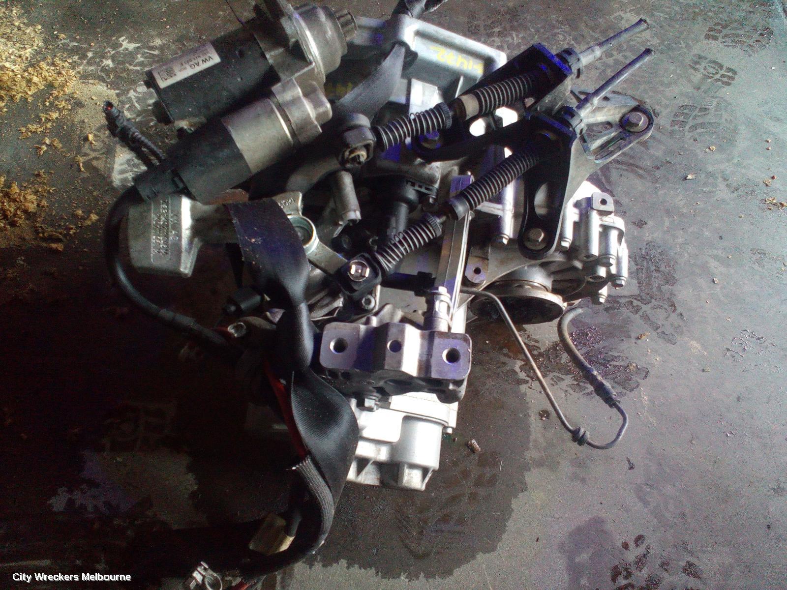 VOLKSWAGEN JETTA TRANS/GEARBOX, MANUAL, PETROL, 1.4, TURBO/SCHARGED, 1B, QWP CODE, 02/2011 - 12/2017