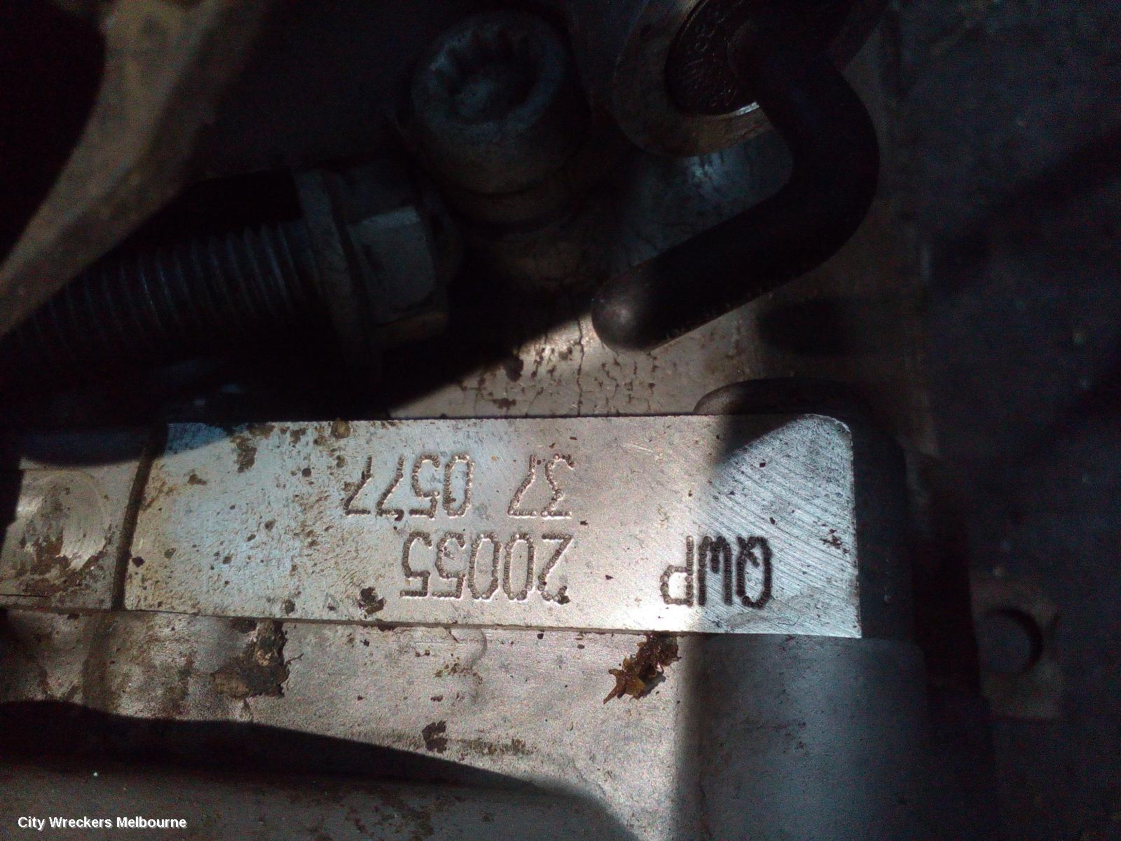 VOLKSWAGEN JETTA TRANS/GEARBOX, MANUAL, PETROL, 1.4, TURBO/SCHARGED, 1B, QWP CODE, 02/2011 - 12/2017